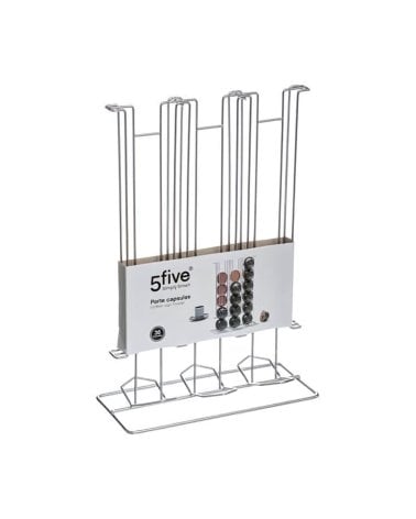 Portacápsulas Fijo Cromado para 36 Cápsulas Dolce Gusto