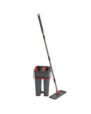 Cubo Mecánico Tana Rojo con 2 Mopas