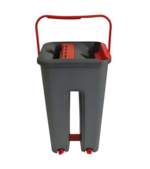 Cubo Mecánico Tana Rojo con 2 Mopas