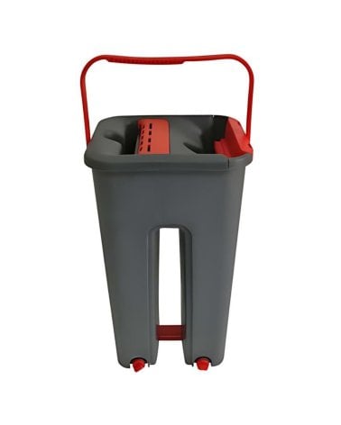 Cubo Mecánico Tana Rojo con 2 Mopas