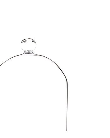 Cúpula de Cristal con Base Redonda