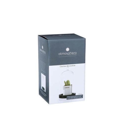 Cúpula de Cristal con Base Redonda