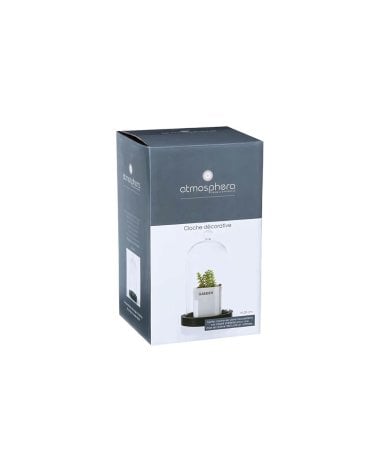 Cúpula de Cristal con Base Redonda