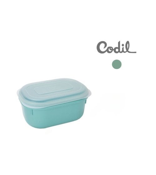 Fiambrera Plástico Ovalado Multicolor Codil