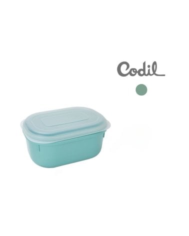Fiambrera Plástico Ovalado Multicolor Codil