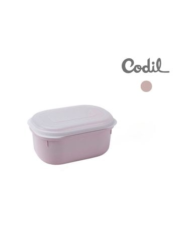 Fiambrera Plástico Ovalado Multicolor Codil