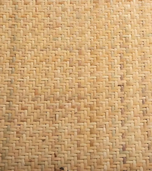 Silla de Comedor Isak de Madera Natural y Ratán
