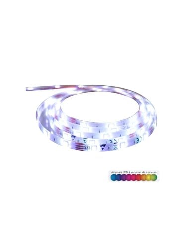 Tira LED de 5 Metros Multicolor con Control Remoto