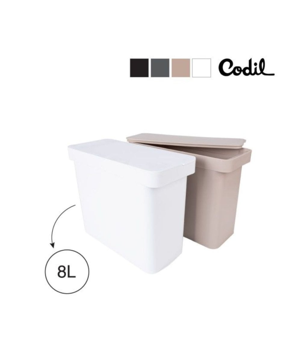 Caja Slim 8L con Tapa BeClassic