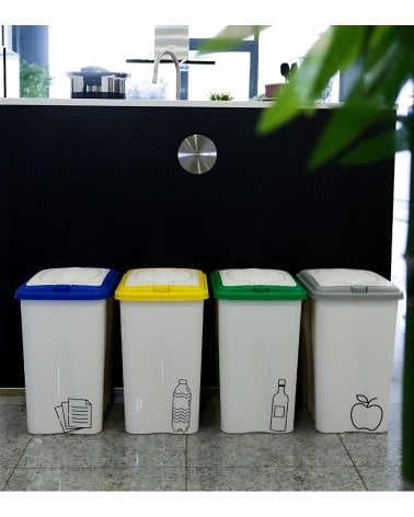 Cubo de Basura Easy Touch para Reciclaje