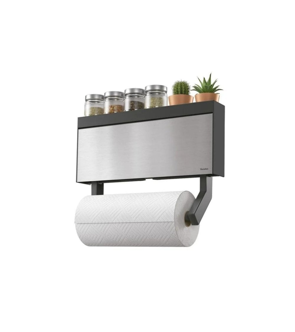 Portarollos Tango para Pared de Acero Inox