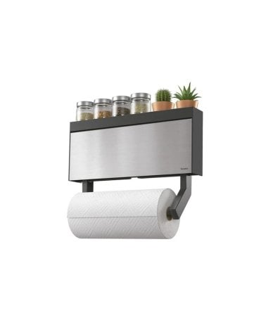 Portarollos Tango para Pared de Acero Inox