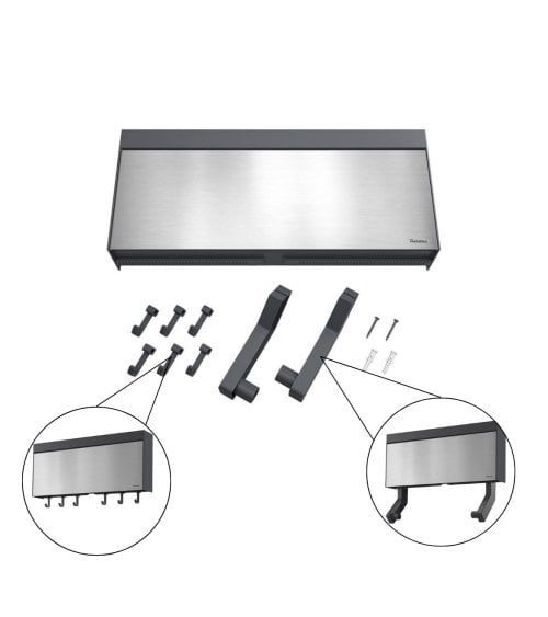 Portarollos Tango para Pared de Acero Inox