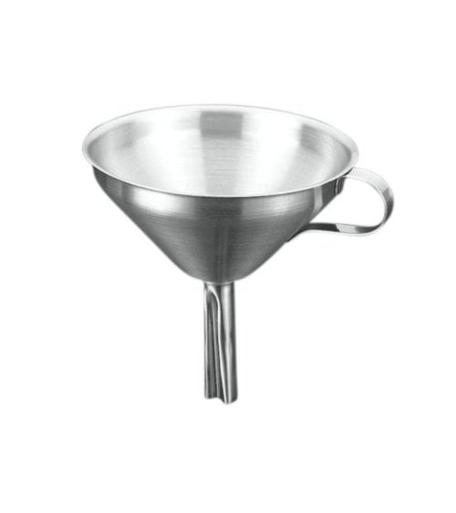 Embudo de Acero Inox con Filtro