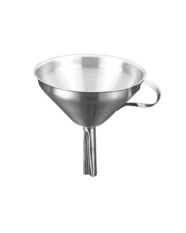Embudo de Acero Inox con Filtro