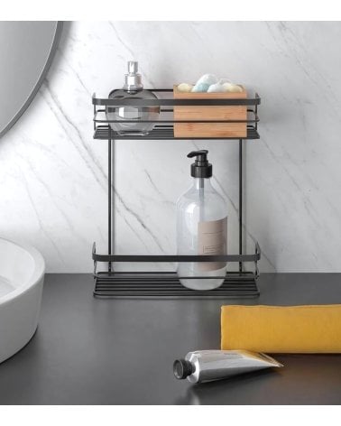 Estante Metático de Baño de 2 Niveles