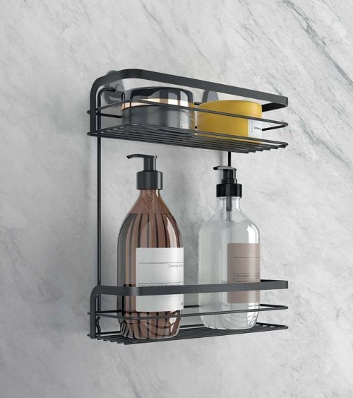 Estante Metático de Baño de 2 Niveles