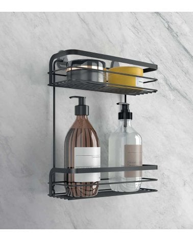 Estante Metático de Baño de 2 Niveles
