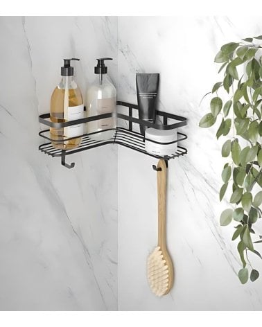 Estante Metático de Baño con Forma de L