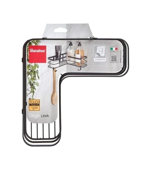 Estante Metático de Baño con Forma de L