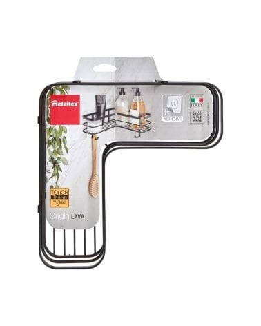 Estante Metático de Baño con Forma de L