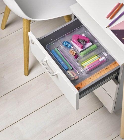 Organizador de Cajones de 3 Compartimientos Metaltex