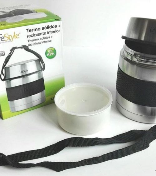 Termo Inoxidable para Sólidos Robusto