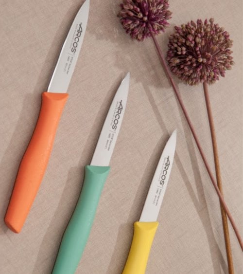 Set de 3 Cuchillos Mondadores Nova Coloridos