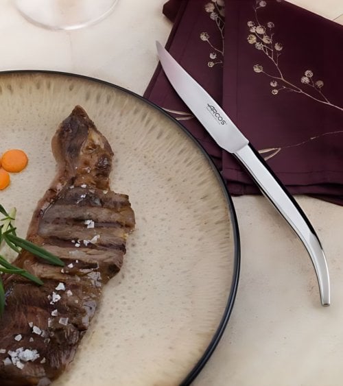 Set de 4 Cuchillos Chuleteros Monoblock