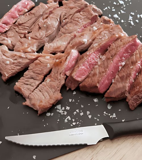 Set de 6 Cuchillos Chuleteros Nova de Acero Inoxidable