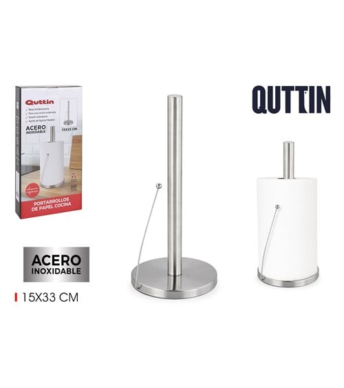 Portarrollo Cocina Acero Confortime