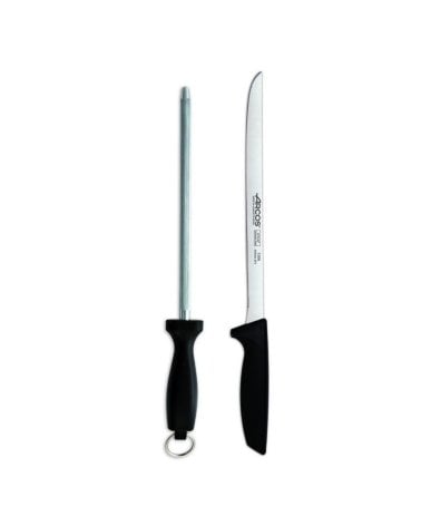 Set de Cuchillo Jamonero y Chaira Niza