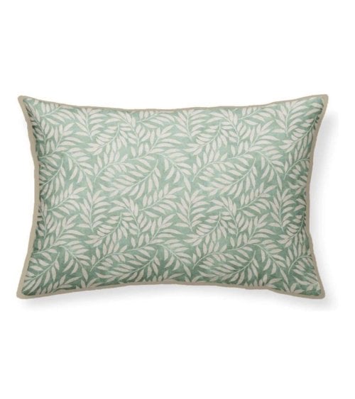 Cojin con Relleno Verde de Lino