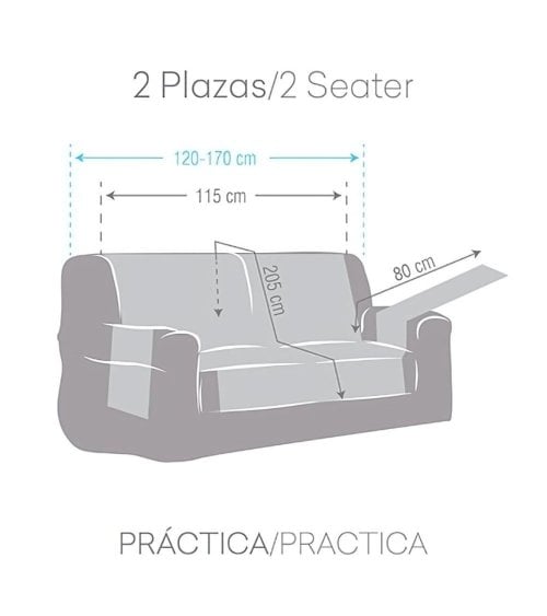Funda de Sofá Práctica Noruega