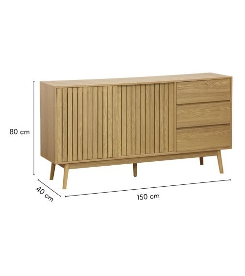 Aparador TREND de Chapa de Fresno