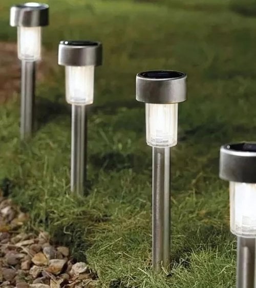 Antorcha de Luz Aktive para Jardín Recarga Solar