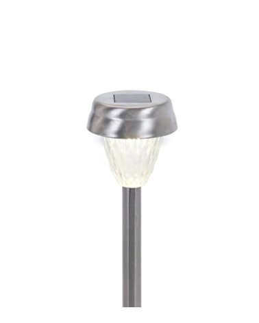 Pincho Solar para Jardín de Acero Inox