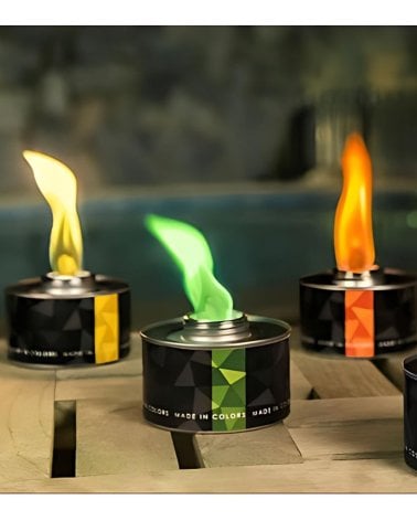 Antorcha de Colores para Exterior en Lata