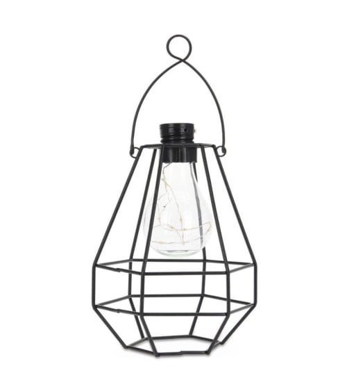 Lámpara Solar Geométrica para Exteriores