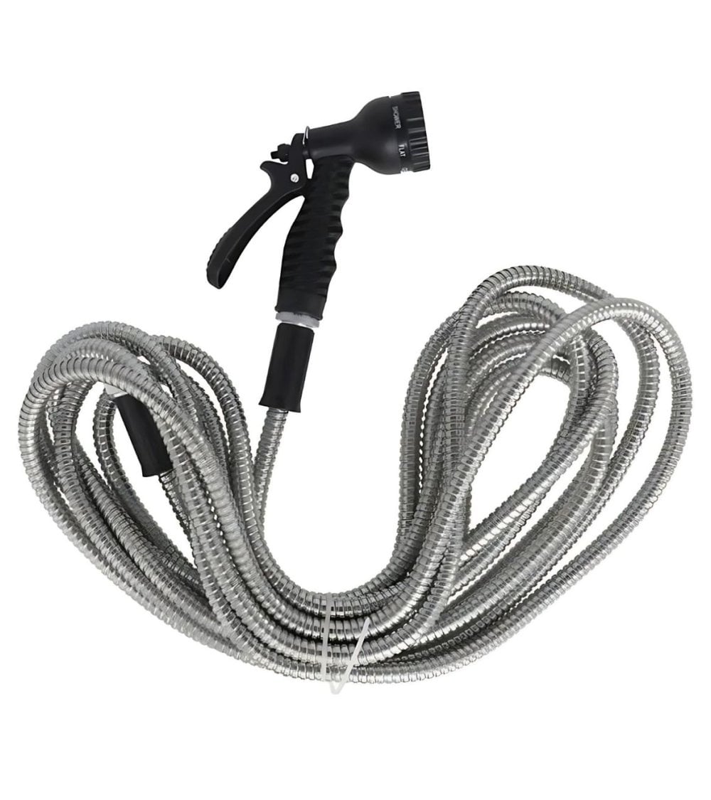 Manguera de Riego de Acero Inox