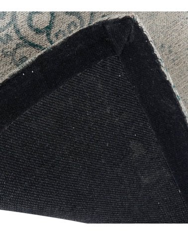 Alfombra  con Acabado Vintage de Algodón y Poliéster