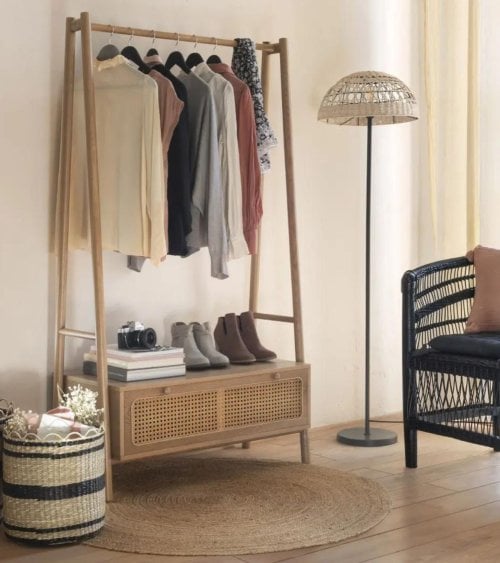 Alfombra Circular de Yute Natural