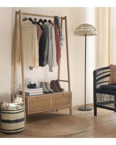 Alfombra Circular de Yute Natural