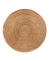 Alfombra Circular de Yute Natural