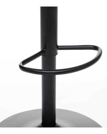 Taburete Alto Regulable de Plástico y Metal