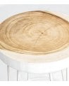 Taburete Alto de Madera y Metal Rakel
