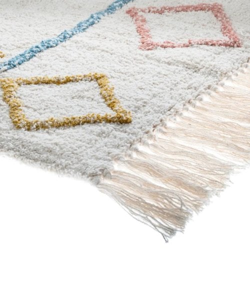 Alfombra Eddy Boho con Tejido Colorido