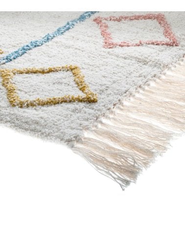 Alfombra Eddy Boho con Tejido Colorido