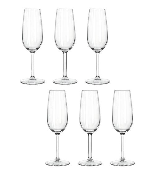 Set de 6 Copas de Champagne Flauta Spring