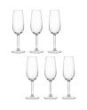 Set de 6 Copas de Champagne Flauta Spring